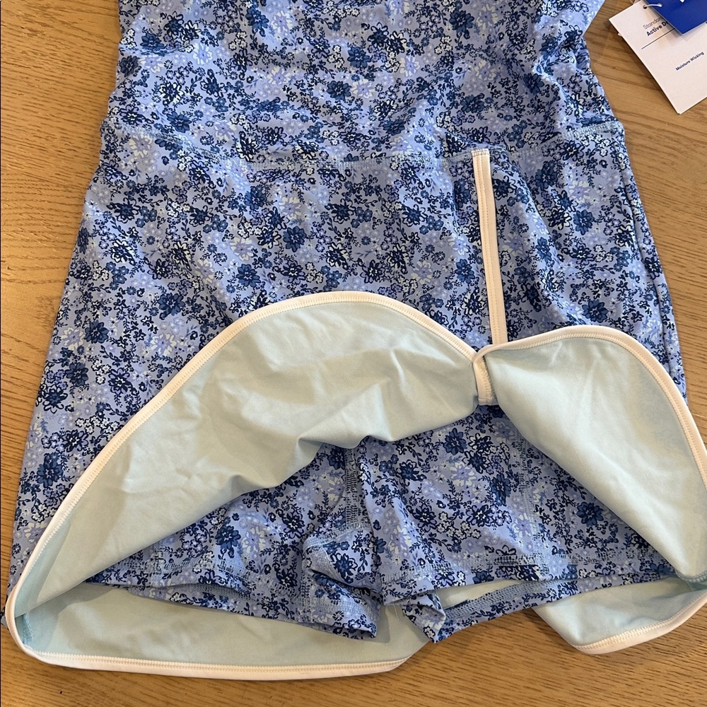JoyLab Light Blue Floral Mini Dress - Picture 5 of 7